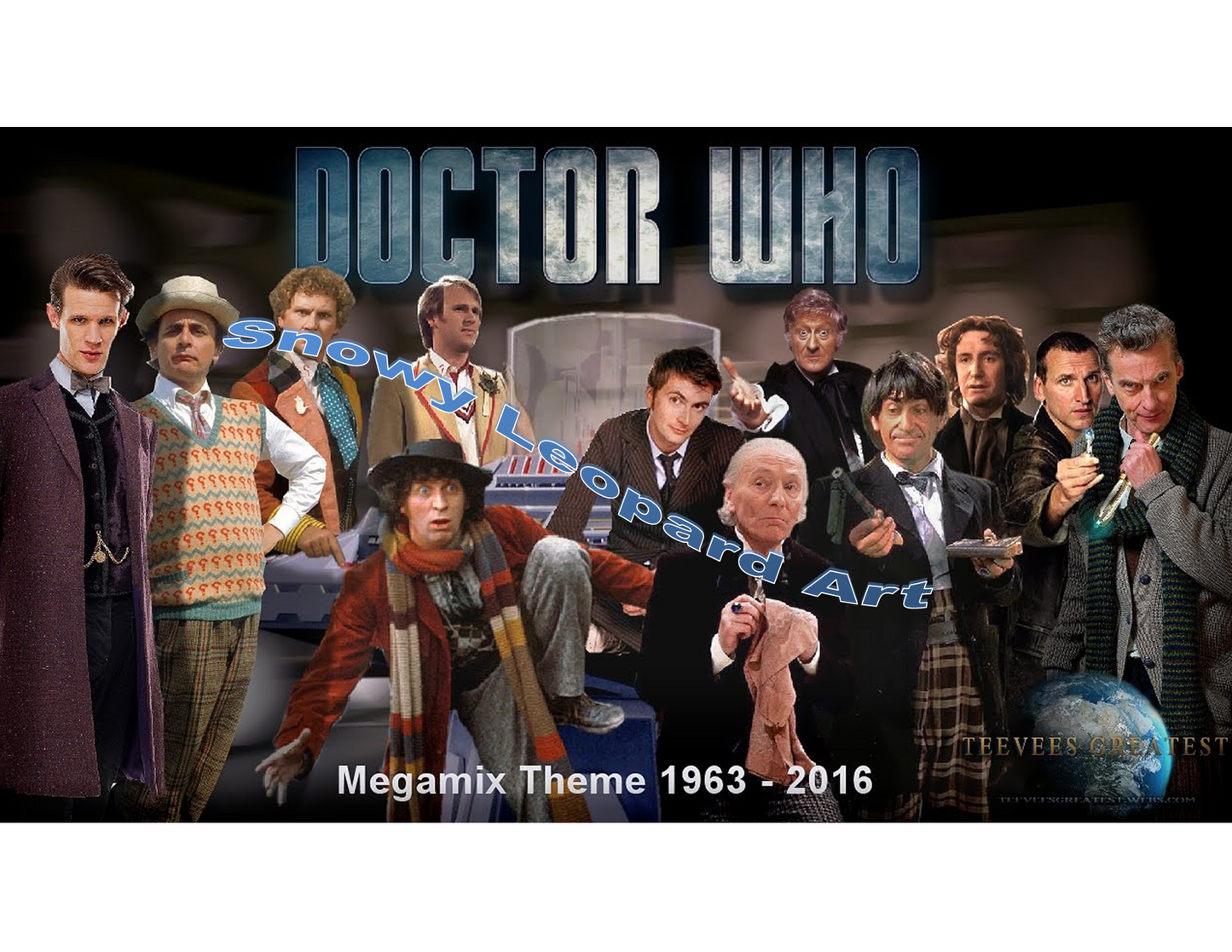 Doctor Who 1963-2016: 20oz Straight Hot/Cold Tumbler with Lid and Straw