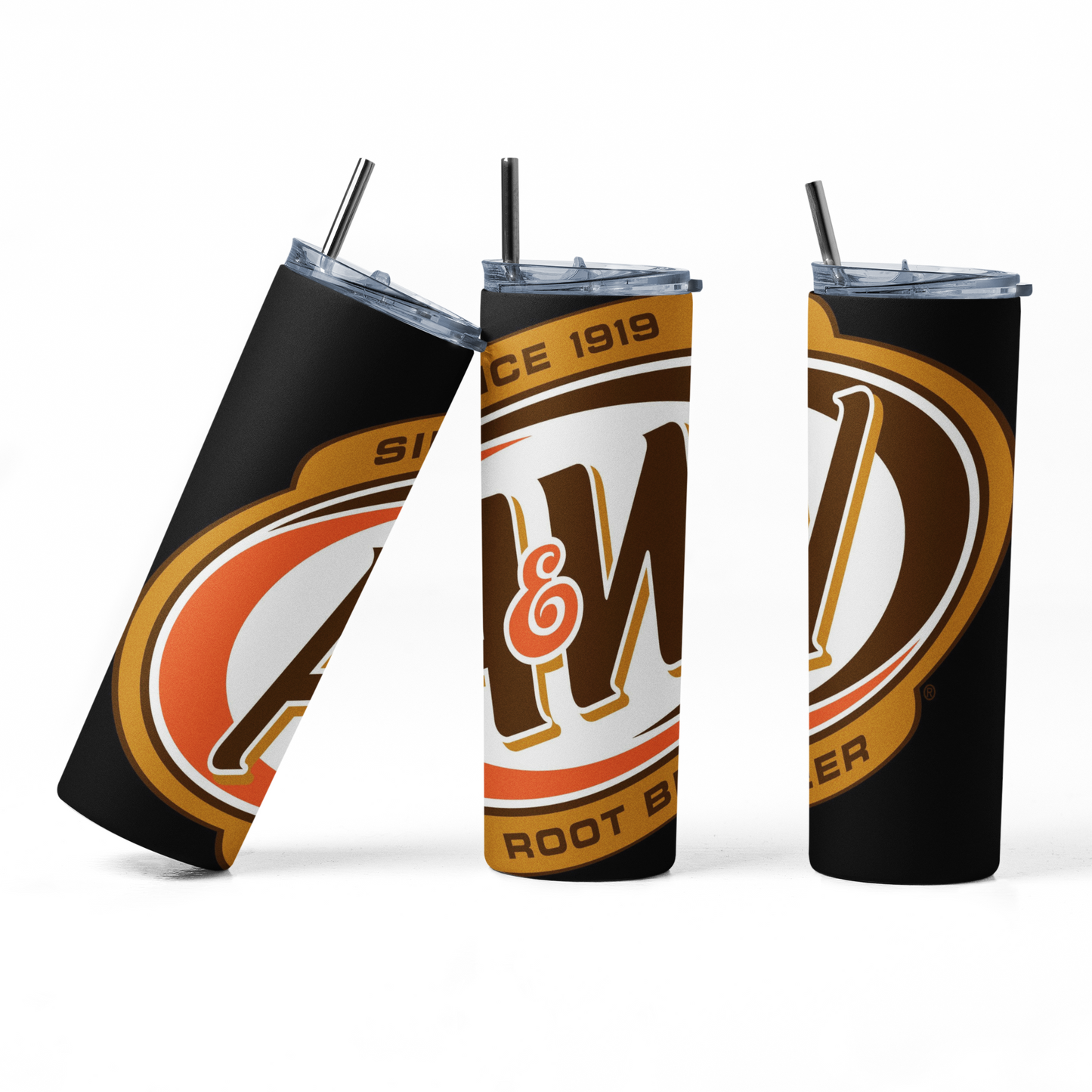 A&W Rootbeer 20oz Straight Hot/Cold Tumbler with Lid and Straw