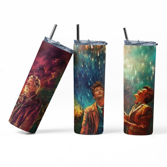 Doctor Who  Day of the Doctor: 20oz Straight Hot/Cold Tumbler with Lid and Straw