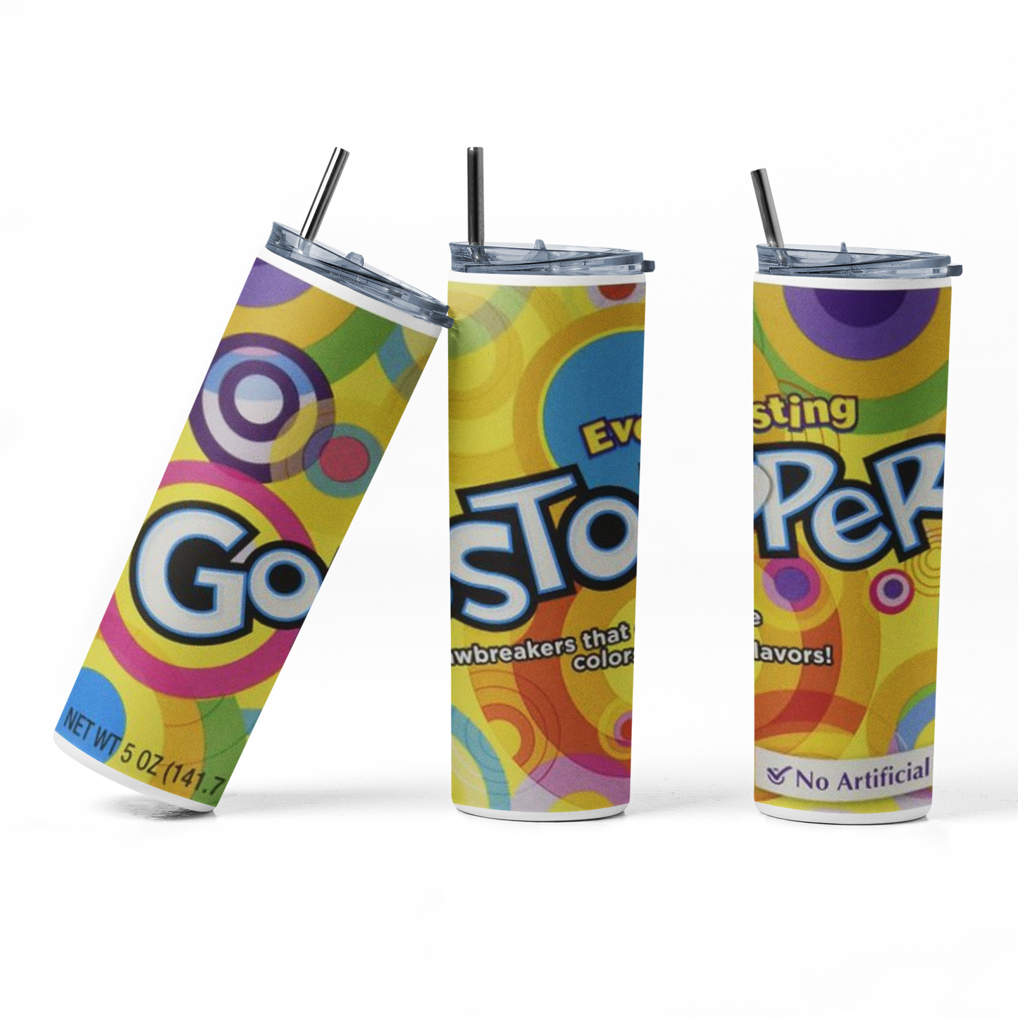 Everlasting Gobstopper 20oz Straight Hot/Cold Tumbler with Lid and Straw