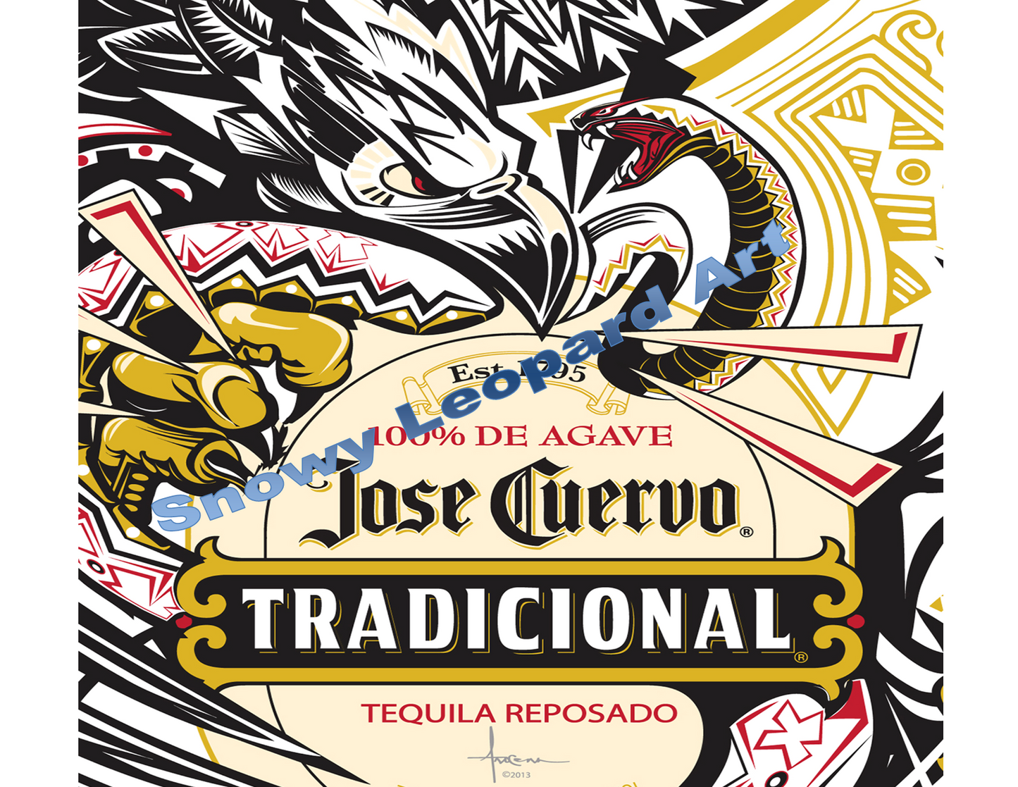 Jose Cuervo Tradicional Tequila Reposado 20oz Straight Hot/Cold Tumbler with Lid and Straw