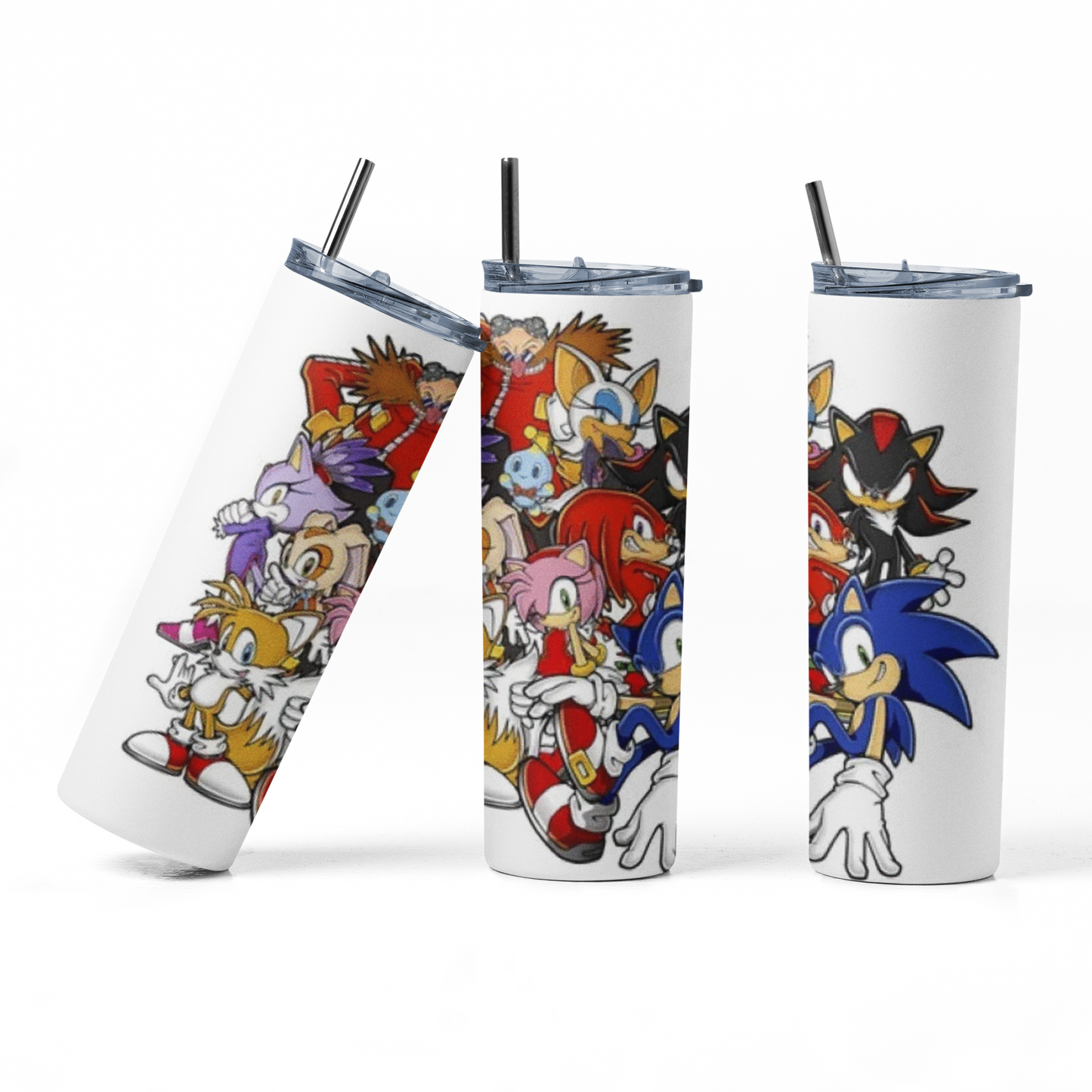 Sonic and Crew 20oz Straight Hot/Cold Tumbler with Lid and Straw