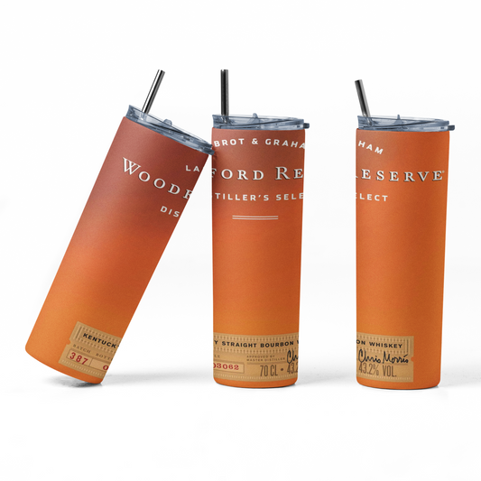 Woodford Reserve 20oz Straight Hot/Cold Tumbler with Lid and Straw