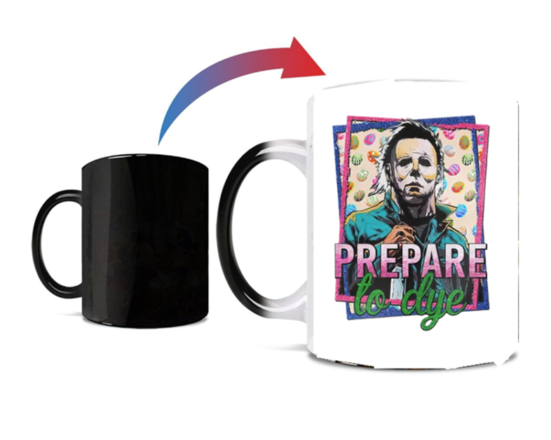 Prepare To Die Michael Myers Halloween 15oz color changing Mug/ Cup