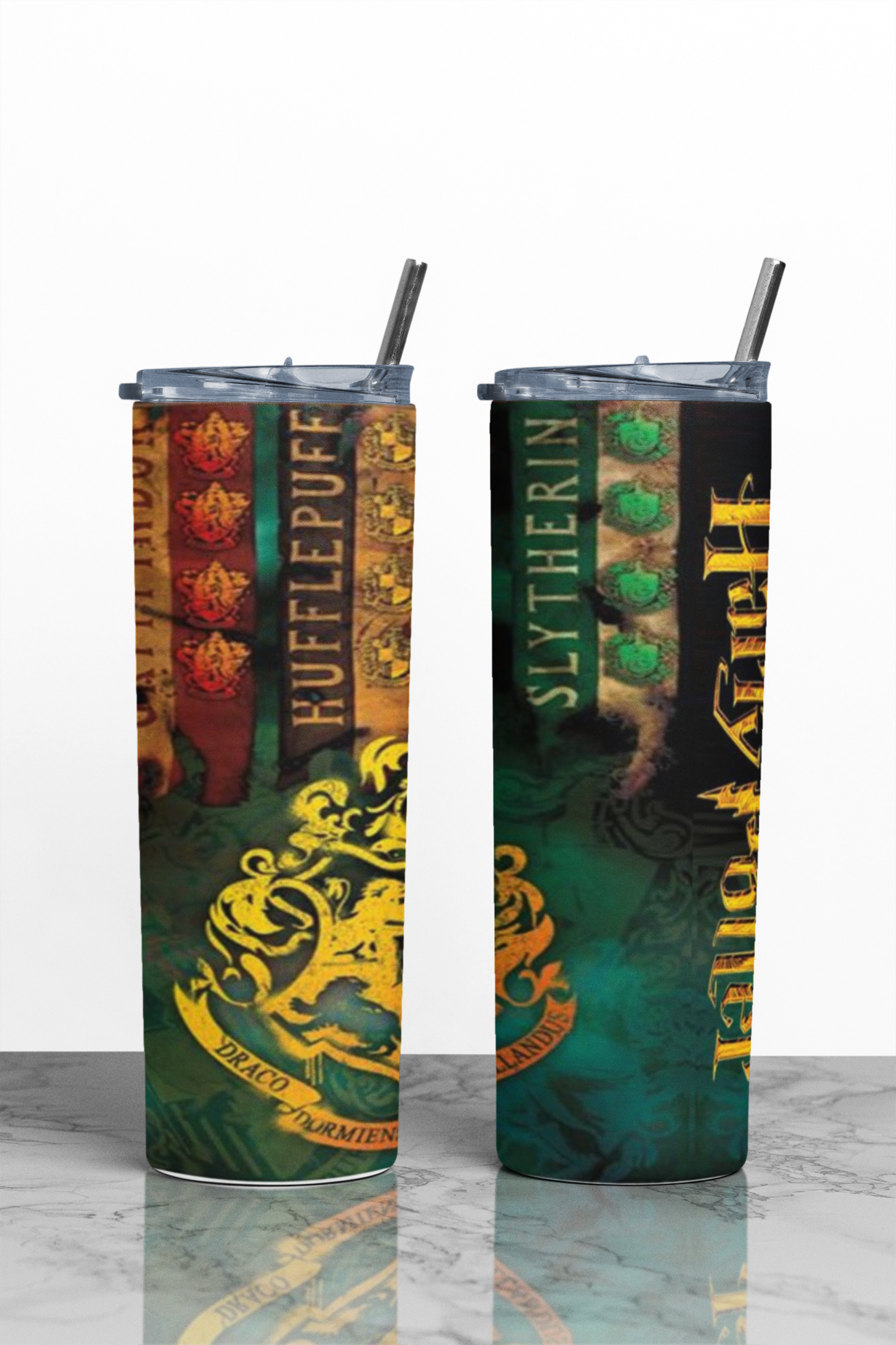 Harry Potter Dorm Banner 20oz Straight Hot/Cold Tumbler